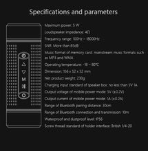 Cargar imagen en el visor de la galería, Altavoz de Bluetooth al aire libre